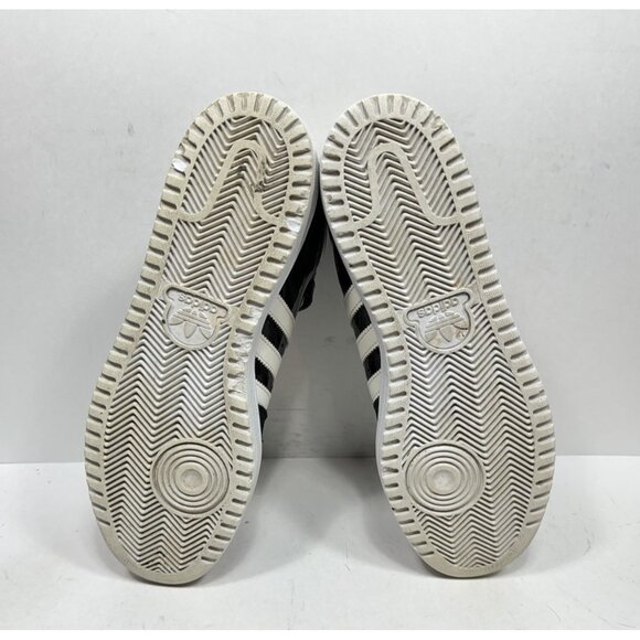 Adidas Concord 2 Mid Black Patent Leather Sneaker Men’s Size 11 BB8775 Shoes - Picture 8 of 11